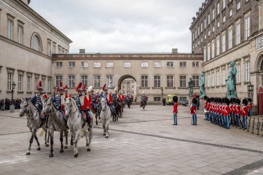 Kopenhag, Danimarka Kraliyet yeni yıl kutlama