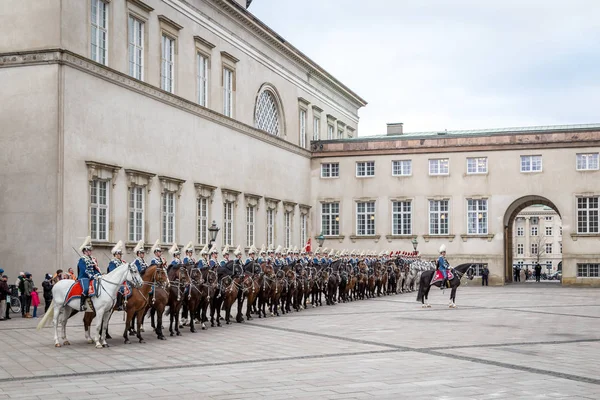 Celebrazione del Capodanno Reale a Copenaghen, Danimarca — Foto Stock