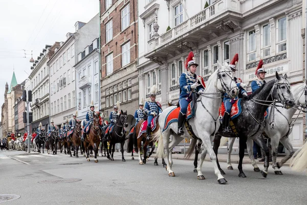 Celebrazione del Capodanno Reale a Copenaghen, Danimarca — Foto Stock