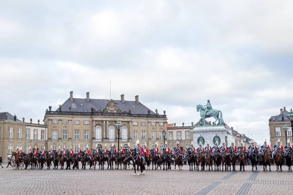 Celebrazione del Capodanno Reale a Copenaghen, Danimarca — Foto Stock