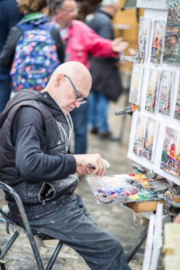 Montmartre, Paris'ressam