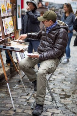 Montmartre, Paris'ressam
