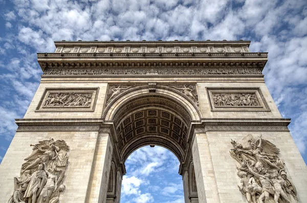 Arc de Triomphe in Parijs — Stockfoto