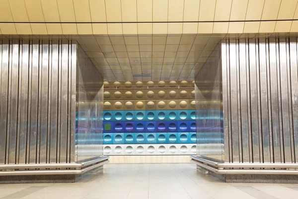 Estação de metro em Praga — Fotografia de Stock