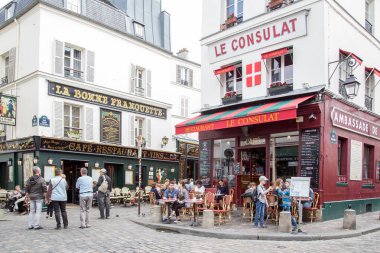 Montmartre, Paris cafe