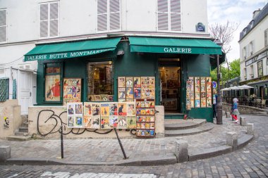 Montmartre, Paris sanat galerisinde