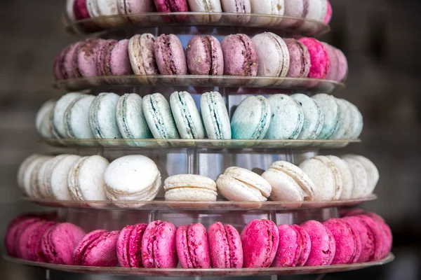 Pyramid of French Macarons