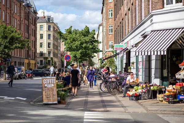 Distrito de Norrebro en Copenhague — Foto de Stock