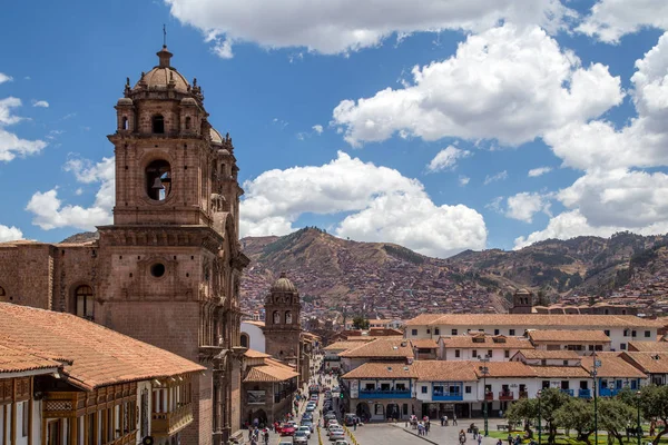 ペルーのクスコでカトリック教会 — ストック写真