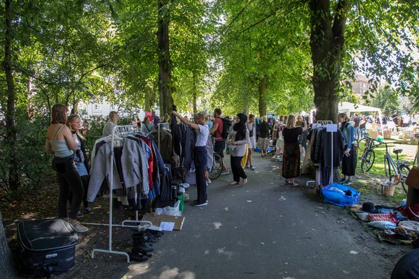 Loppmarknad i Köpenhamn — Stockfoto