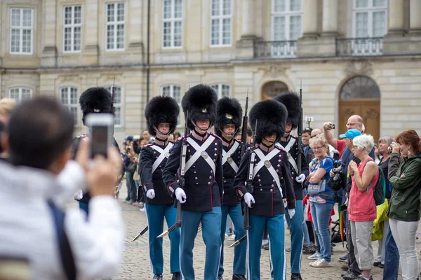 Guardia Reale Danese a Copenaghen — Foto Stock