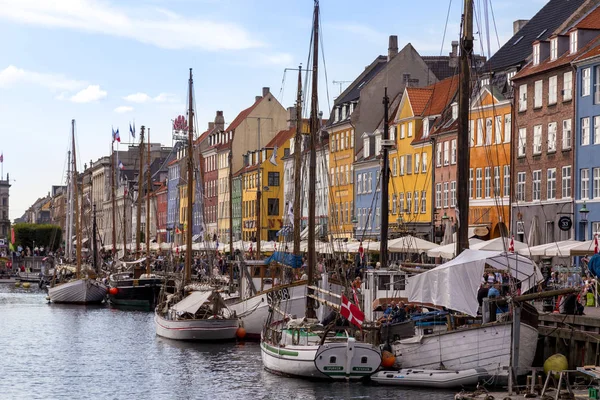 コペンハーゲン,デンマークのニャーハン港 — ストック写真