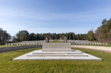 İngiliz savaş mezarlık Becklingen, Almanya