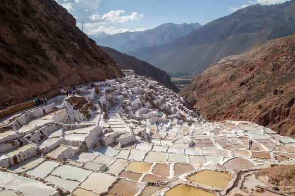 マラスの塩鉱山、ペルー — ストック写真