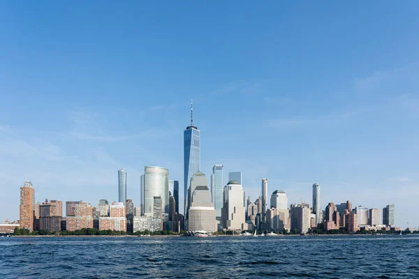 Κάτω Manhattan Skyline στο Nyc, Usa — Φωτογραφία Αρχείου
