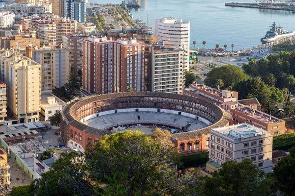 Bull Ring La Malagueta em Málaga, Espanha — Fotografia de Stock