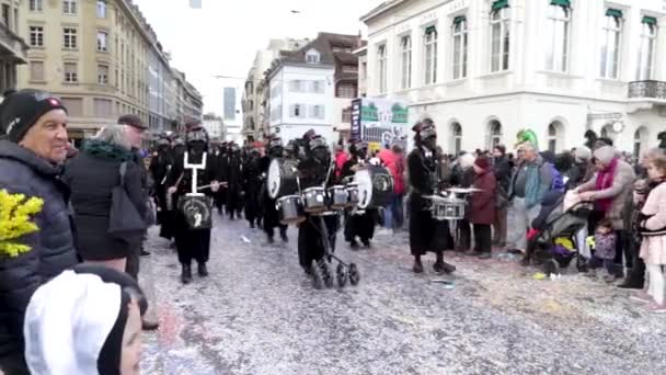 Carnavalul de la Basel 2019 — Videoclip de stoc