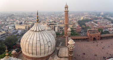 Eski Delhi, Hindistan 'da Jama Mescidi