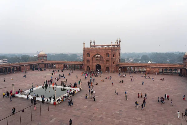 Jama Masjid i Old Delhi, Indien — Stockfoto