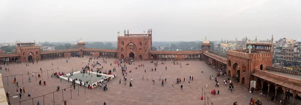 Jama masjid em velho delhi, Índia — Fotografia de Stock