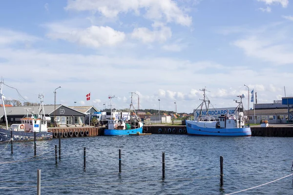 デンマークのハンストにある港 — ストック写真