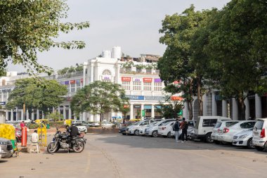 Yeni Delhi 'de Connaught Place, Hindistan