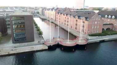 Daire köprü Kopenhag, Danimarka