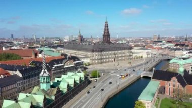 Kopenhag, Danimarka 'daki Christiansborg Sarayı