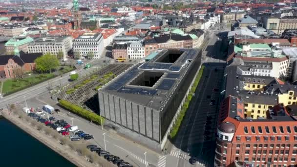 Denmarks National Bank en Copenhague — Vídeos de Stock