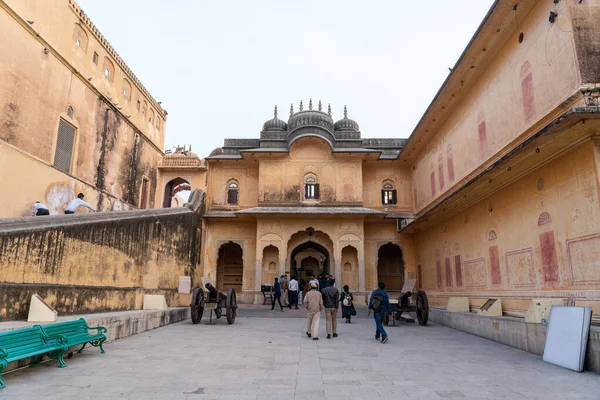 Entré till Nahargarh, Fort i Jaipur, Indien — Stockfoto