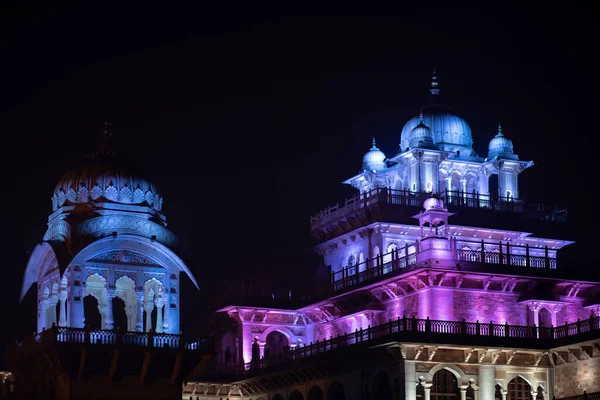 Albert Hall iluminado en Jaipur, India —  Fotos de Stock