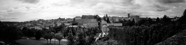 Panoramic view of Santiago de Compostela (Spain)