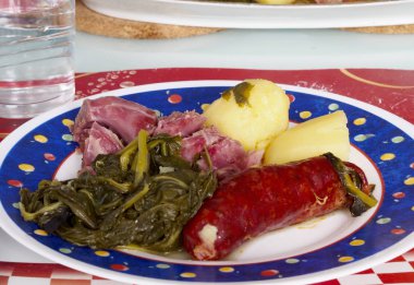 Tabak pişmiş Galiçyaca