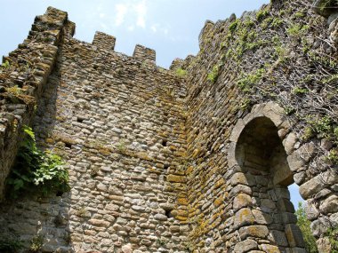 Pontevedra (İspanya kalede Catoira)