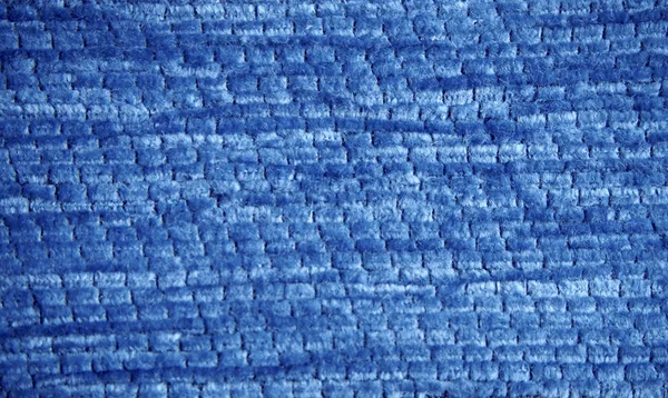 Textura azul de veludo — Fotografia de Stock
