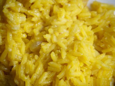 Ön plan sarı pirinç