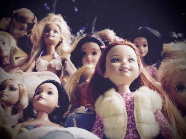 A Coruna, İspanya - ikinci el bebek