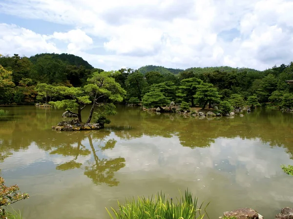 Krásná japonská zahrada — Stock fotografie