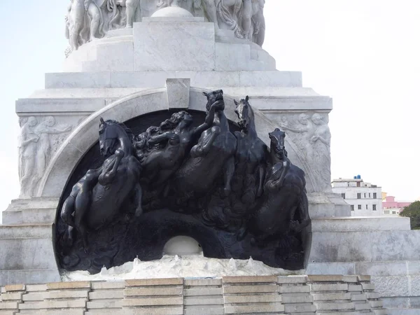 Estátua General Maximo Gomez em Havana — Fotografia de Stock