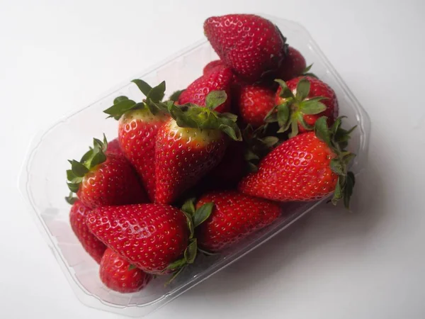 Contenant de fraises — Photo