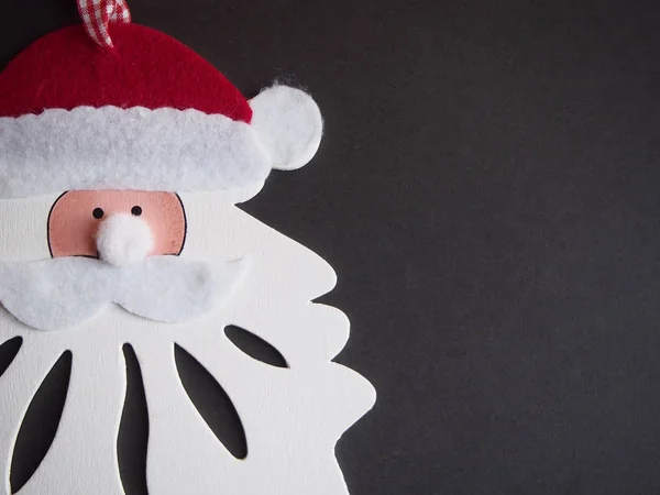 Santa Claus dekoration bakgrund — Stockfoto