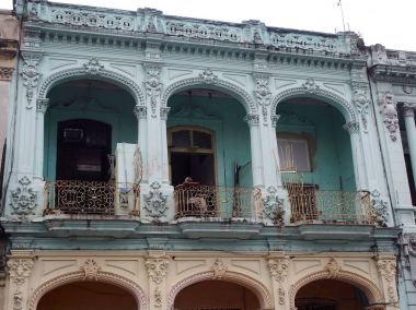 Havana'da Havana, Küba - 2 Mayıs 2016 - sömürge Binası