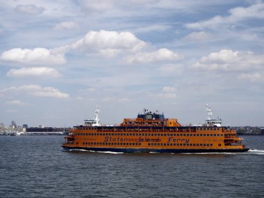 New York, Ee.Uu. -Temmuz, 26 2016 - feribot Staten Island