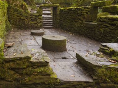 Galiçya 'daki Eume Fragas harabeleri