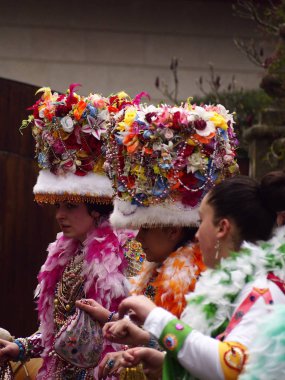 Santa Cristina de Cobres İspanya, 9 Şubat 2016 Santa Cristina de Cobres Karnavalı