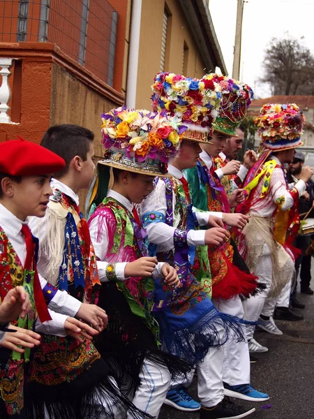 Santa Cristina Cobres Espanha Fevereiro 2016 Carnaval Santa Cristina Cobres — Fotografia de Stock