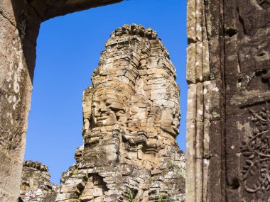Kamboçya Angkor tapınakları tapınakta Bayon