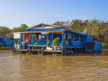 Chong Kneas-Kamboçya, 19 Aralık, 2018 - VI yüzen renkli