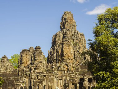 Kamboçya Angkor tapınakları tapınakta Bayon