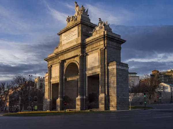 Porta Toledo a Madrid (Spagna) ) — Foto Stock